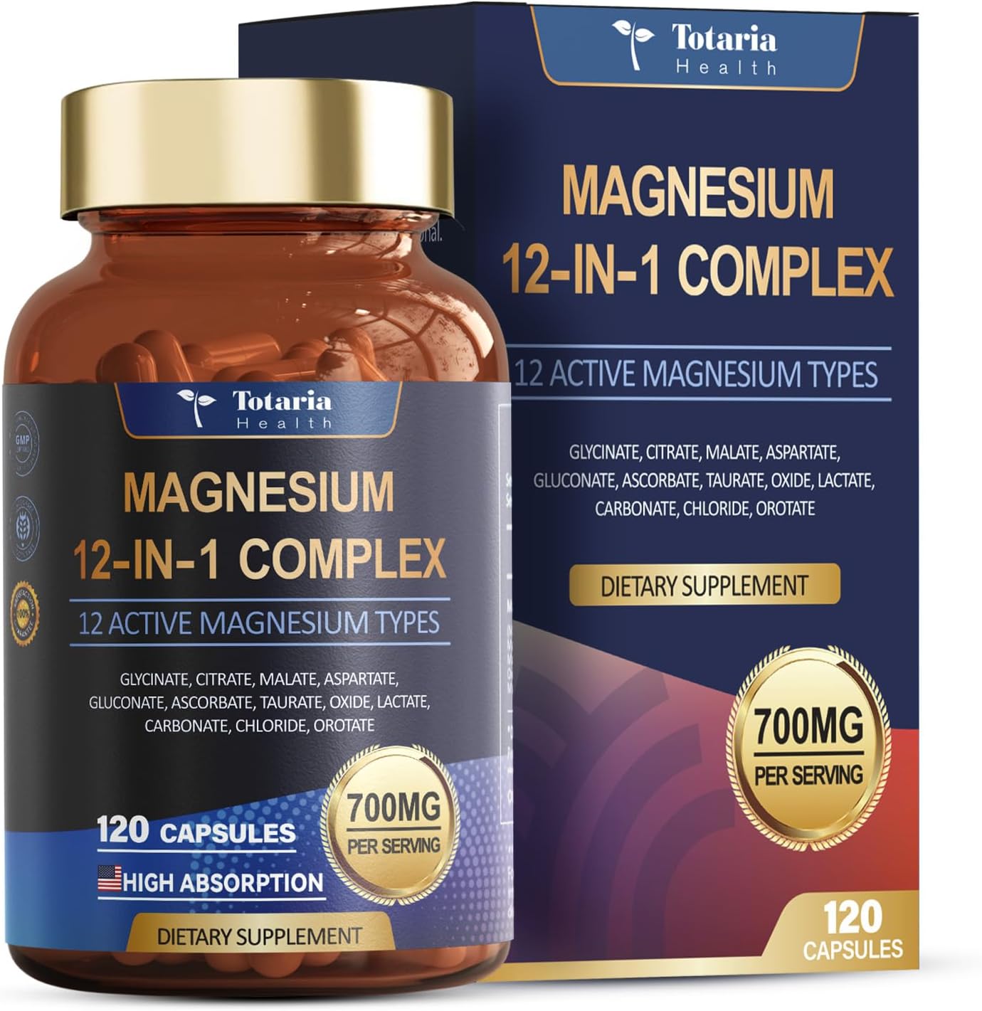 TOTORIA MAGNESIUM 12 IN 1 COMPLEX