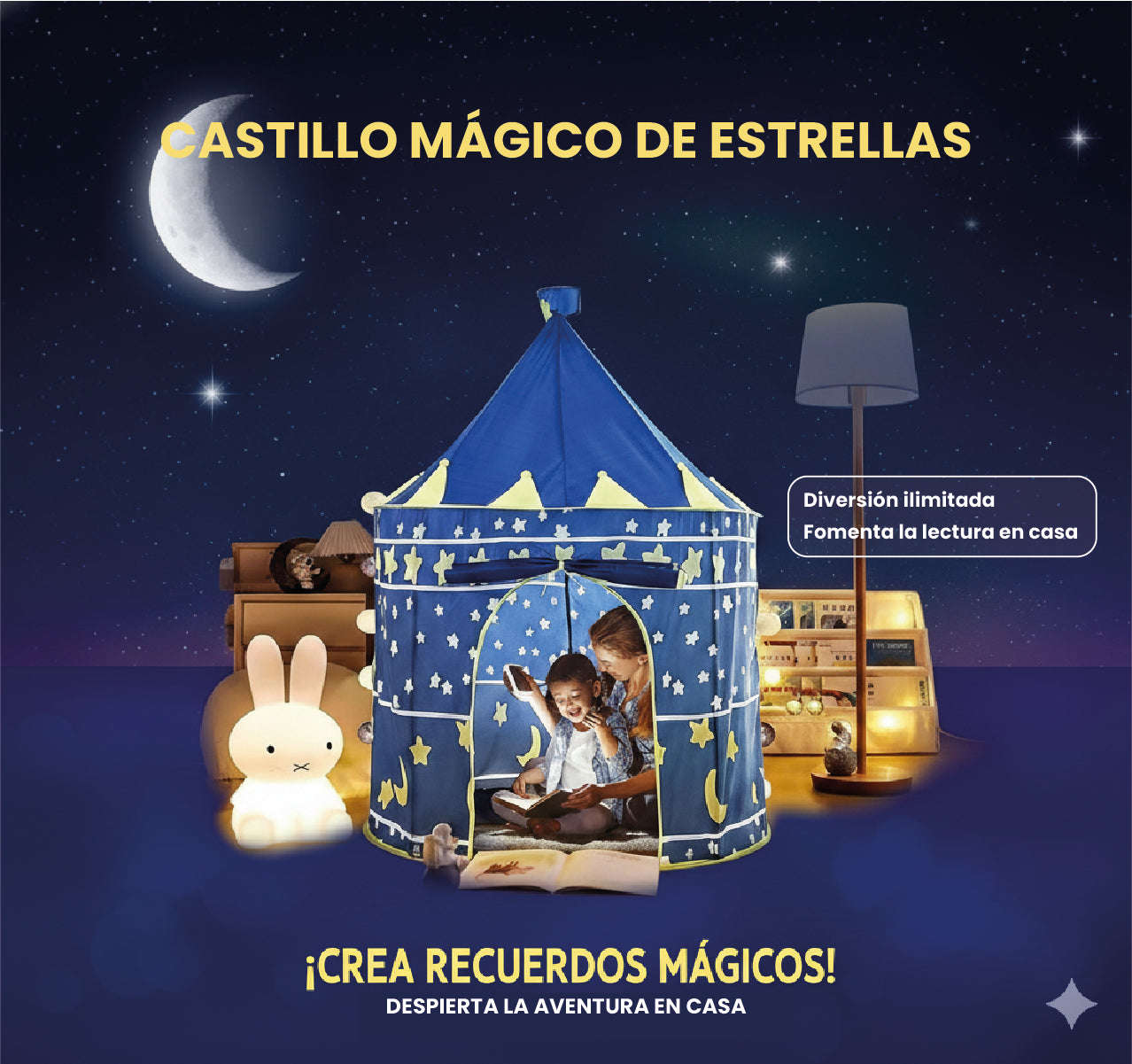 CASTILLO MÁGICO AZUL